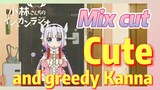 [Miss Kobayashi's Dragon Maid]  Mix cut |  Cute and greedy Kanna