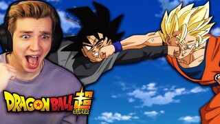 GOKU VS. GOKU BLACK!! (DB Super Reaction)