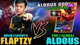 SUNTUKAN SA RANK! ALDOUS GOD VS FLAPTZY PAQUITO! ~ MOBILE LEGENDS