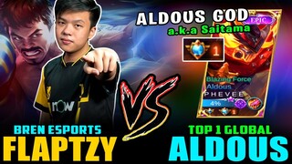 SUNTUKAN SA RANK! ALDOUS GOD VS FLAPTZY PAQUITO! ~ MOBILE LEGENDS