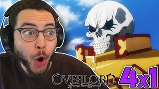 SORCERER KING AINZ?! Overlord Season 4 Episode 1 (4x1) Reaction!