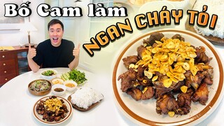LÀM NGAN CHÁY TỎI ĂN CỰC CUỐN TẠI NHÀ