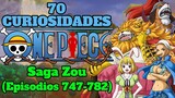 🍔1000 Curiosidades de One Piece PARTE 10  - Saga Zou (Episodios 747-782)🍔