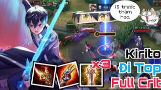 TOP Allain | Kirito Đi Top Lên Full Chí Mạng x3 Thánh Kiếm✓