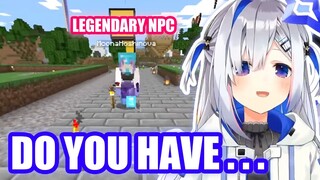 Kanata Asks Help from the Legendary NPC 【Hololive English Sub】