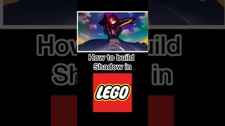 How to build Shadow from #theeminenceinshadow in #lego ! #anime #cidkagenou #otaku #2023