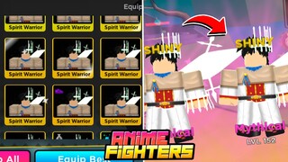 BUGUEI A ATUALIZAÇÃO DO ANIME FIGHTERS É JA GARANTI 4 CRAFT SHINY (ROBLOX)