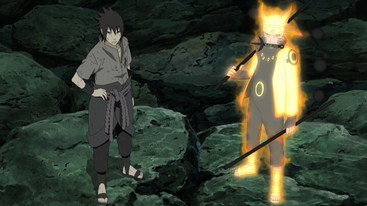 Shinobi forces Madara Uchiha V's Naruto and Sasuke