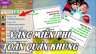 Ngọc Rồng Online - Cách Tôi Kiếm Vàng Miễn Phí Đổi Quần Hủy Diệt Chỉ Số Khủng !