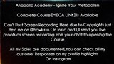 Anabolic Academy Course Ignite Your Metabolism download