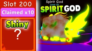 I Got SHINY Reward Spirit God Pet in Roblox Bubble Gum Simulator