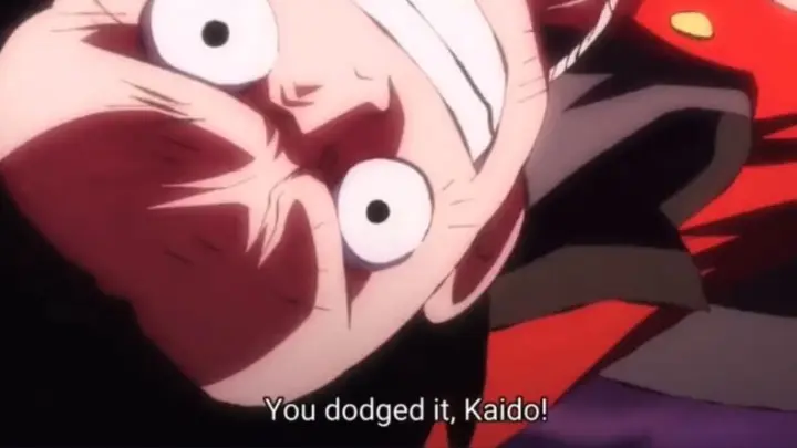 [EP 1025] KAIDO WAS TEASED BY LUFFY AS HE DODGED LUFFY'S RED ROC