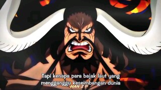 kenapa  bajak laut hebat yang mengganggu keseimbangan dunia selalu terlibat dengan negri wano!?