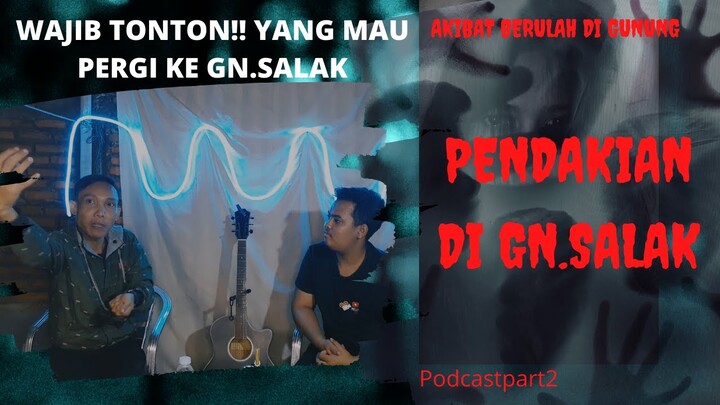 CERITA MISTERI HORROR DI GUNUNG SALAK,KALIAN WAJIB TONTON INI!!  #PODCASTHORROR #EPS2