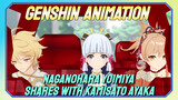 [Genshin Impact Animation] Naganohara Yoimiya shares with Kamisato Ayaka