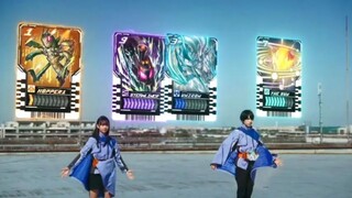 Reiwa 6 main and secondary riders transform together