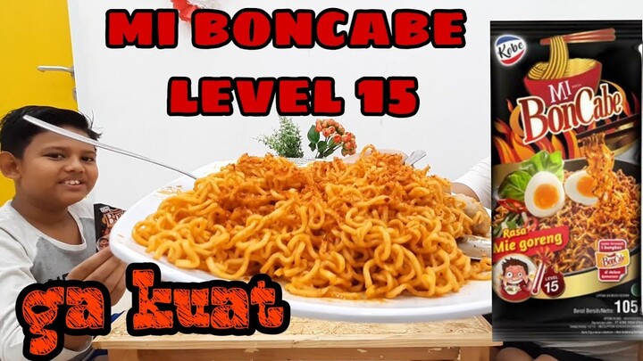 Makan Mie Boncabe Level 15 Ga Kuaaat!!!