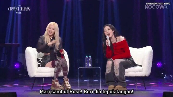 [Indonesia Sub] ROSÉ at The Seasons-Rainbow of Lee Young Ji Ep. 10