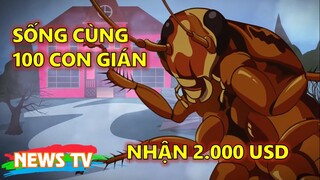 [TIN 24H]. Sống cùng 100 con gián, nhận 2.000 USD, bạn muốn thử không? #nghỉ hè