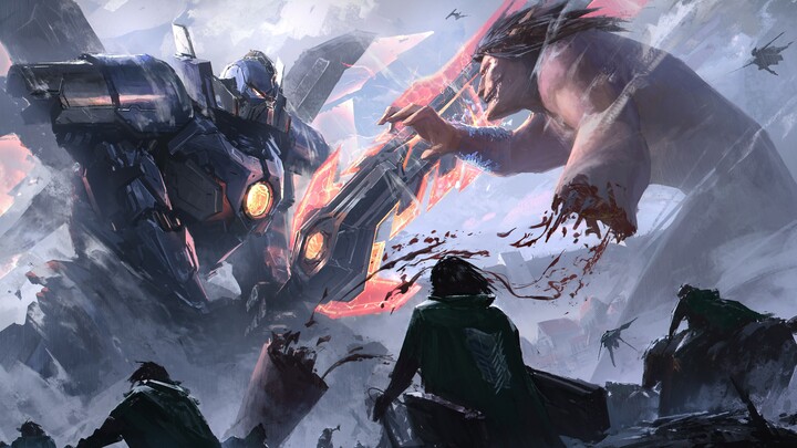 【Paint painting】That day "the giants remembered the fear of being dominated by the sword demon"