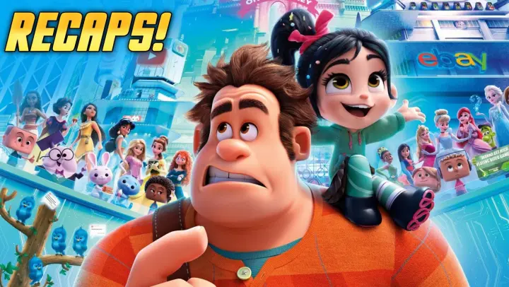 Game Characters Enter Into The Internet World To Have Fun 😂| Ralph Breaks The Internet 2018 Recaps