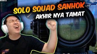 PUBG MOBILE : MOMENT BERSEJARAH BANGPEN AKHIRNYA CHICKEN DINNER DI SOLO SQUAD !!