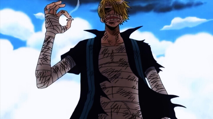 “I was just about to borrow a light.”