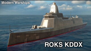 Modern Warships: ROKS KDDX gameplay.