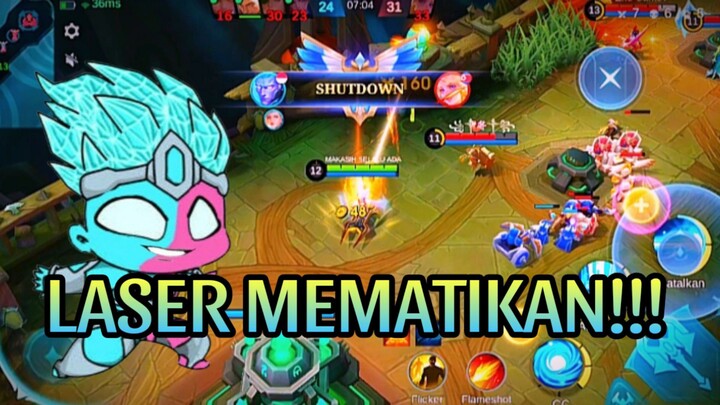 LASER MEMATIKAN!!!