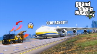 EKSPERIMEN NARIK PESAWAT KARGO TERBESAR DI DUNIA - GTA 5