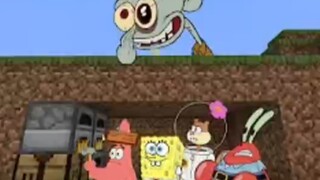Bikini Bottom 4 vs Crazy Squidward