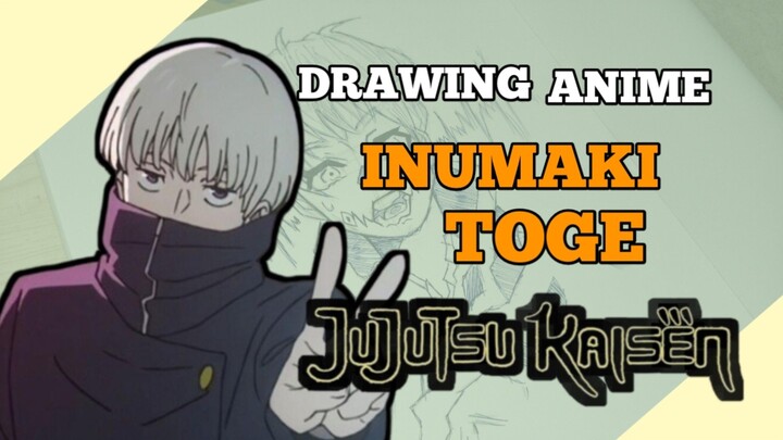 DRAWING ANIME INUMAKI TOGE [ JUJUTSU KAISEN ] -VannArt