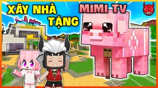 MIMI TV NGỠ NGÀNG NGƠ NGÁC VÌ ĐƯỢC SONGFISH XÂY TẶNG NHÀ HEO CUTE TRONG MIMI WORLD