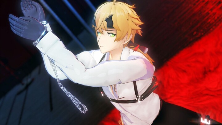 [Genshin Impact MMD]-Penjahat-Terikat oleh rantai bernama Anda-Pratinjau-[Ayato]