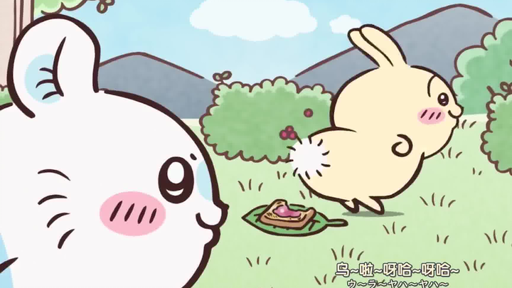 Usagi meniru tupai terbang | Sudah terhipnotis