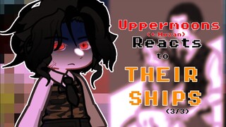 ||°Uppermoons + Muzan React To Their CURSED Ships° | 3/3 | Kny ||~