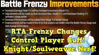 RTA Frenzy Changes! Control Buff/Tanky Nerf! - Epic Seven