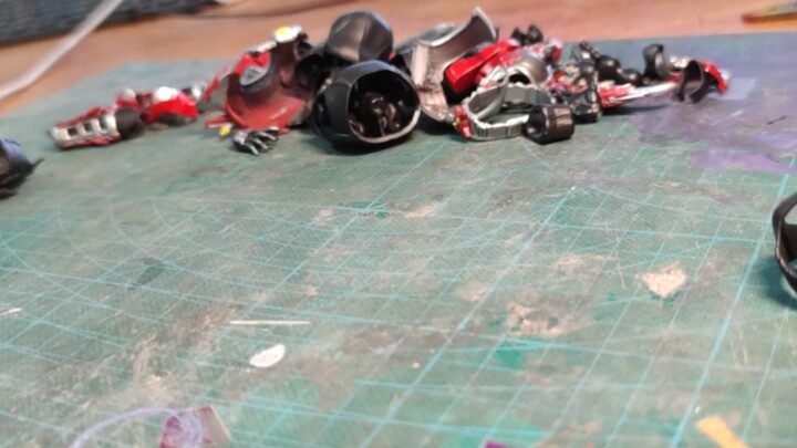 Proses perakitan model Yanlongxia