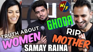 GHODA | TRUTH ABOUT WOMEN | RIP MOTHER  | Samay Raina - Stand-up Comedy | Bakchod Joke | REACTION!!