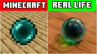 Minecraft vs Real life