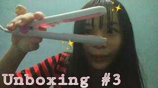 Unboxing #3 - máy duỗi tóc mini và lần đầu test thử