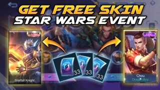 Free Star Wars Skin Event is here! | Star Wars Skin Event | MLBB