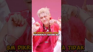 SM dikritik karena tidak menghormati #taeyong #nct #shorts #kpop #viral