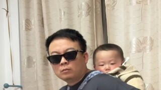 I'm taking good care of the baby, so you can go out and have fun during the holidays without worryin