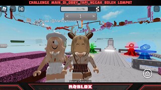 ROBLOX Challenge main di obby nggak boleh lopmpat #Part 1