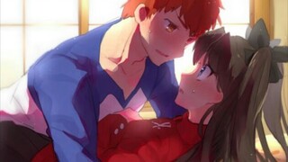 Shirou was just comforting Rin, but why did he have a strange sense of sight? !