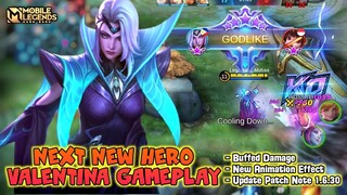 Valentina Mobile Legends , New Hero Valentina Gameplay - Mobile Legends Bang Bang