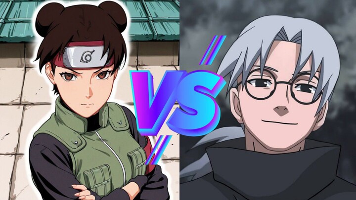 TENTEN MELAWAN KABUTO GUYS