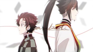 [Onmyoji x Kimetsu no Yaiba tulisan tangan]Cambell[Ikatan saudara laki-laki dan perempuan][Kammon saudara dan saudari & Boya Kagura]
