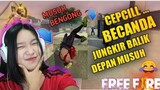 CEPCIL KILL STENGAH MAP GARENA FREE FIRE REACTION BY HERMA
